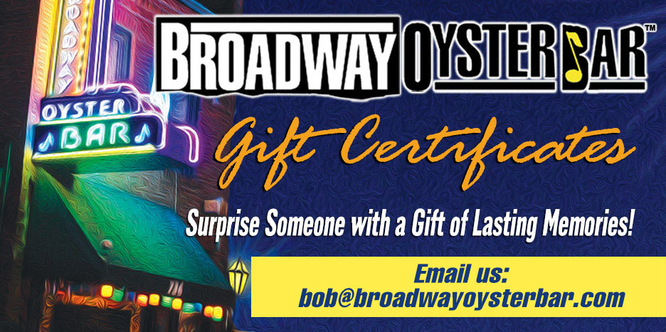 broadway-oyster-bar, gift certificates available